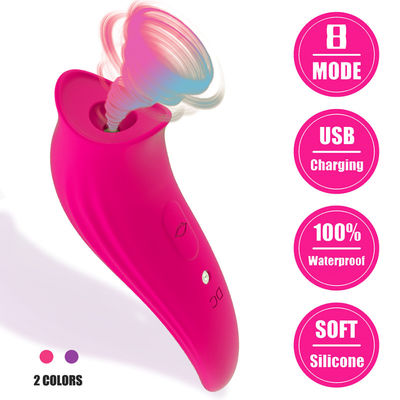 Rose Adult Sex Vibrators Nipple Powerful Clit Sucker Vacuum Stimulator 12.5cm