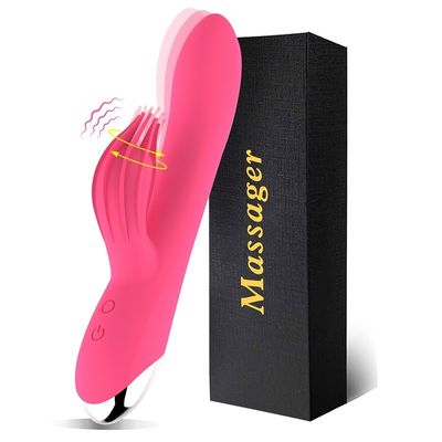 Dual Motor Silicone Vibrator Sex Toy 50db Low Noise non toxic multifunctional