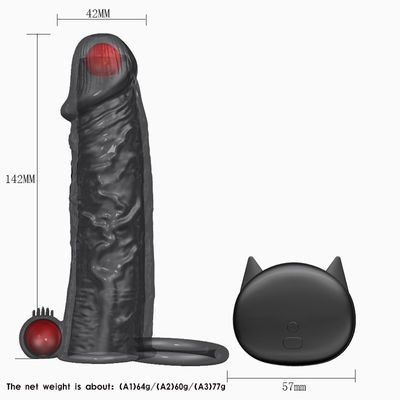 Ultra Soft real feel strap on Dildo 14cm waterproof non invasive