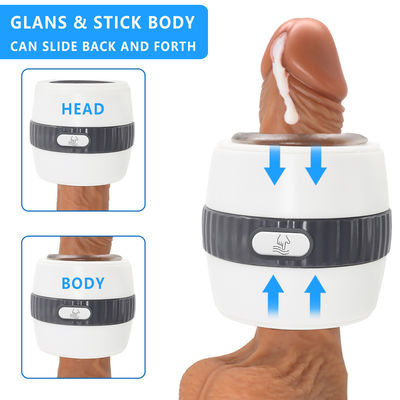 12 Frequency Male Masturbation Toys 95mm Ultra Soft Tongue Vibrator