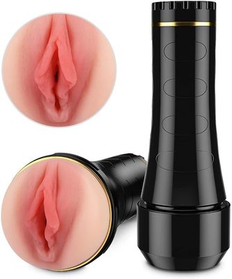 Heating Telescopic Male Masturbation Cup Wireless Degree Rotating 26.5cm
