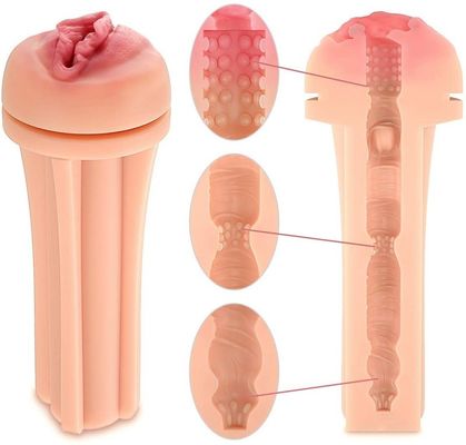 Heating Telescopic Male Masturbation Cup Wireless Degree Rotating 26.5cm