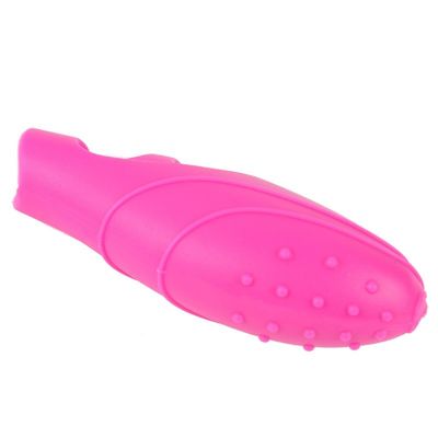 Mini Silicone Lady Clitoris Penis Extender Sleeve 10cm 3 Vibration Modes