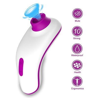 Nipple Sucking Honey Sex Toys 10 Speeds Medical Grade Silicone Electric Sucking Massager