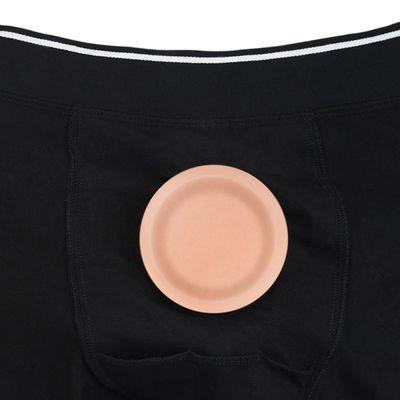 Men Gay Non Toxic Dildo Sex Toy Hollow Penis Pants ROHS Approved