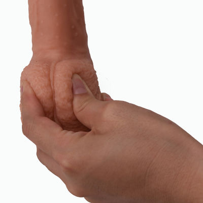 22.5cm Huge Dildo Sex Toy Medical Soft Silicone For Masturbation