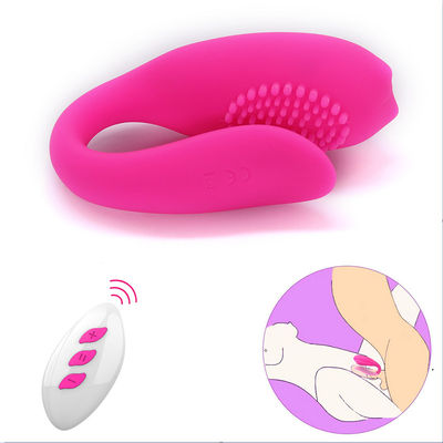 Erotic Wireless Vibrator Sex Toy G Spot U Shaped Clitoris Stimulator