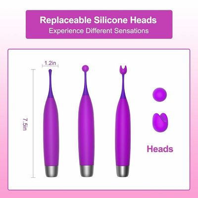 IPX6 Waterproof Clitoral Stimulator High Speed Clit Pen ROHS Approved