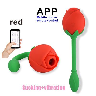 IPX6 Rose Clitoral Sucker Vibrator Sex Toy Vagina G Spot Stimulation Clitoral Sucking Device