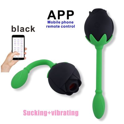IPX6 Rose Clitoral Sucker Vibrator Sex Toy Vagina G Spot Stimulation Clitoral Sucking Device