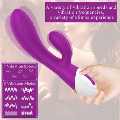 ROHS Certified Vibrator Sex Toy USB Charging For G Spot Clitoris Stimulator