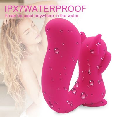 10 Frequency Nipple Clit Vibrator Sex Toy Squirrel Sucker ROHS Approved