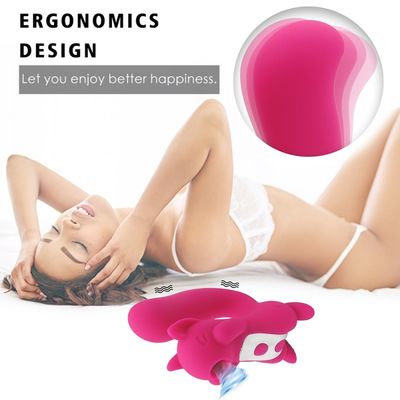 10 Frequency Nipple Clit Vibrator Sex Toy Squirrel Sucker ROHS Approved