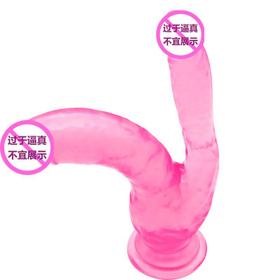TPE Real Feel Realistic Strap On Penis Enlargement Extender 20cm