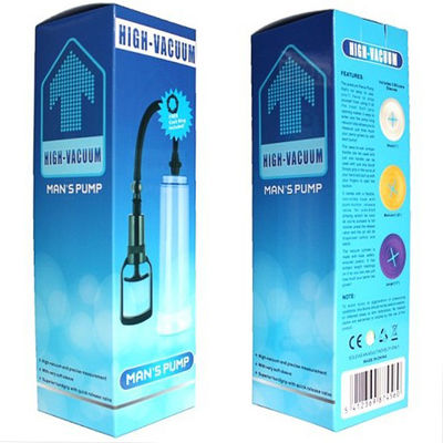 ABS Penis Vacuum Pump Mens Sex Toys Extender 19cm eco friendly