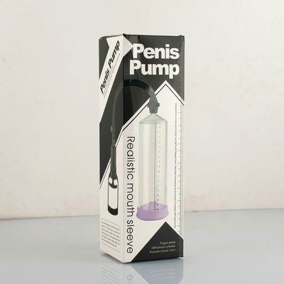 ABS Penis Vacuum Pump Mens Sex Toys Extender 19cm eco friendly