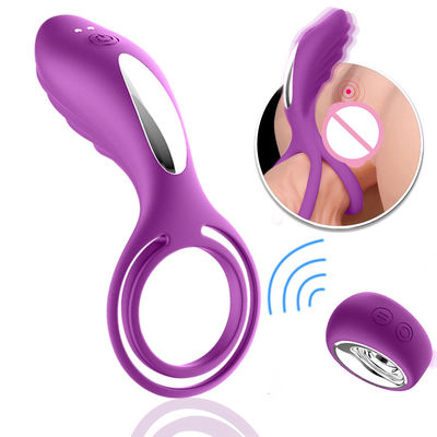 Male Delay Ejaculation Penis Ring Sex Toy Love Ring Vibrator ROHS