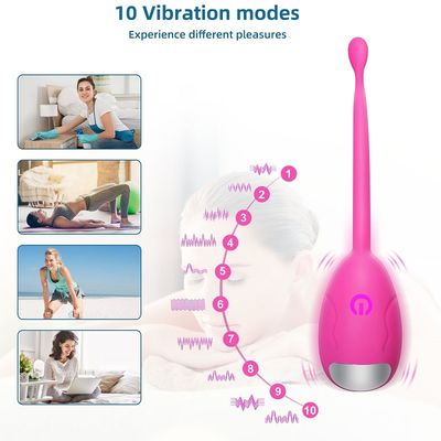 OEM Silicone Bullet Egg Vibrator Wireless Remote Control IPX7 Waterproof