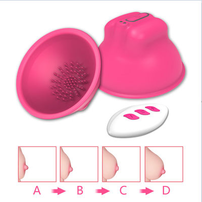 Breast Pump Massager Womens Sex Toys 12 Modes ROHS Certified