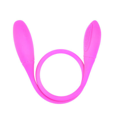 Wireless Remote Control LGBT Sex Toys Dual Ended Dildo 60mm