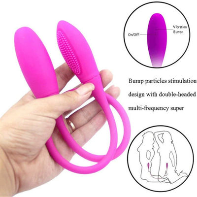 Wireless Remote Control LGBT Sex Toys Dual Ended Dildo 60mm