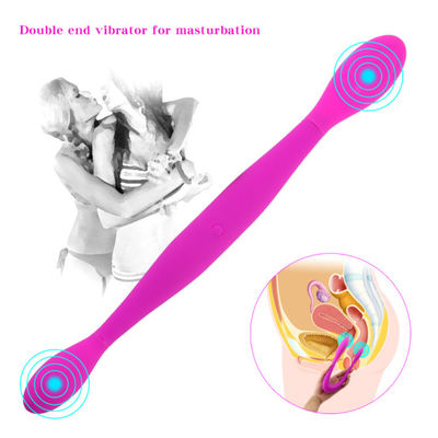 Rechargeable Dual Motor Flexible Double Dong 7 speed ROHS Approved