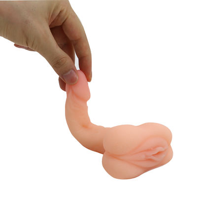 TPE Realistic Big Dildo Realistic Automatic Masturbator Cup 20cm